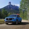 The 2024 Honda Ridgeline TrailSport on a dirt road