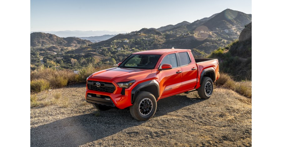 The 2024 Toyota Tacoma off-roading