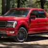 The 2024 Ford F-150 in the woods