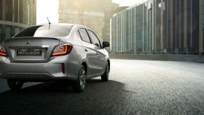 A Mitsubishi Mirage, one of the final cheap new cars, will be the last of its kind after the 2024 model year.