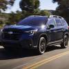 The 2024 Subaru Ascent on the road