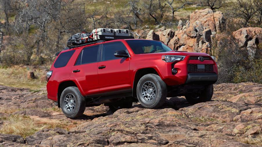 The 2024 Toyota 4Runner off-roading