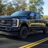 The 2025 Ford F-250 on the road