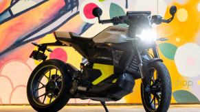 The Can-Am Pulse is one of the two new electric motorcycles from the brand.