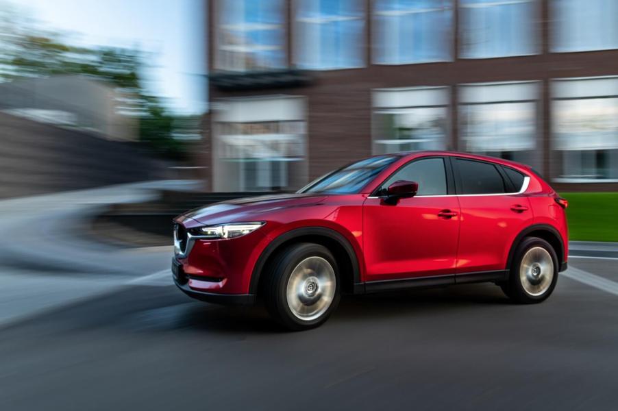 A Mazda CX-5 is one of the SUVs that a funny video depicting roadkill probabilities would feature.