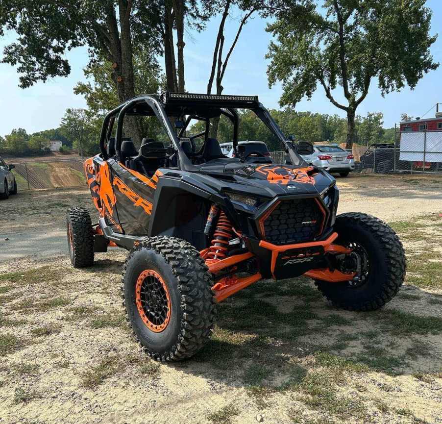 The Polaris RZR Pro R 4 Cerberus shows off its Call of Duty: Black Ops 6 aesthetics.