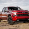 The 2024 Chevy Silverado 1500 off-roading on a beach