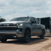 A 2025 Chevy Silverado 1500 pulling a trailer