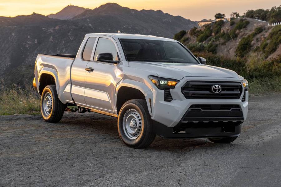 The 2025 Toyota Tacoma off-roading