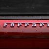 A Ferrari badge on a deck lid, like the one we expect to see on the first Ferrari EV.